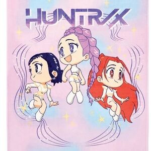 KPOP Demon Hunters Silk Touch Throw